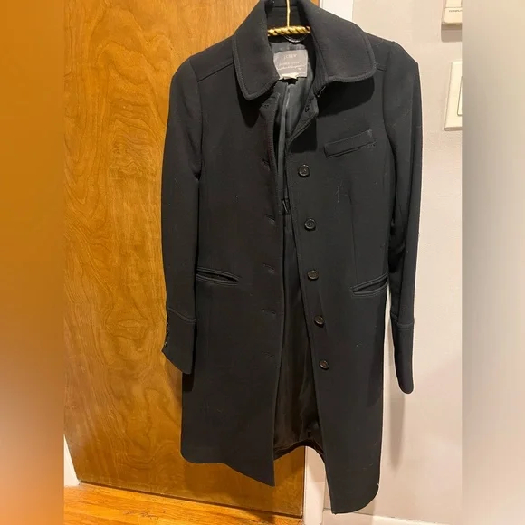 J Crew Women’s Italian Double cloth coat - Picture 1 of 9